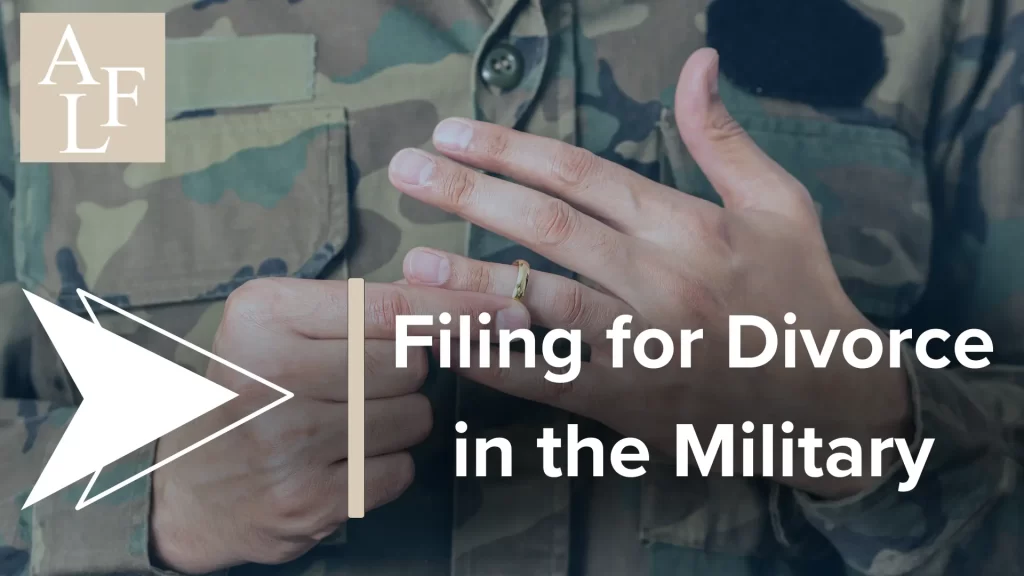 Filing for Divorce in the Military